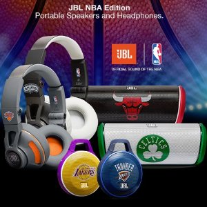 JBL Clip NBA Edition, Ultra-Portable Bluetooth Speaker Hot Sale