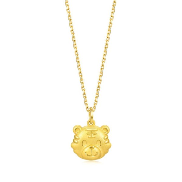PetChat PetChat 999.9 Gold tiger Pendant | Chow Sang Sang Jewellery eShop