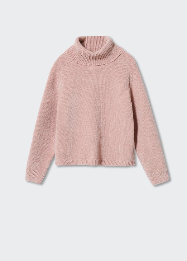 Chenille knit sweater - Women | Mango USA