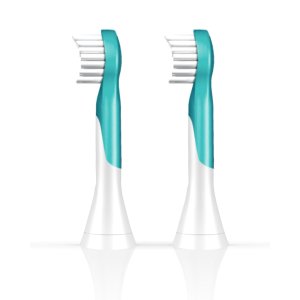 Philips Sonicare HX6032/94 2 Piece Kids Brush Head, Compact (Colors May Vary)