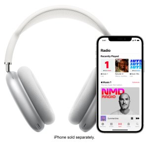 Apple AirPods Max 包耳式耳机, H1芯片+降噪+20h续航