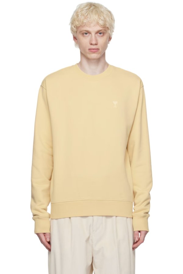 Yellow Ami de Coeur Sweatshirt
