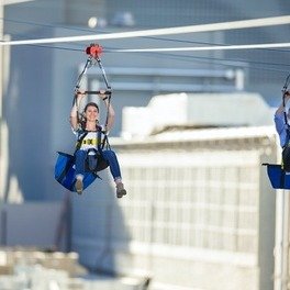 The LINQ Zipline Experience at Fly LINQ on the Strip
