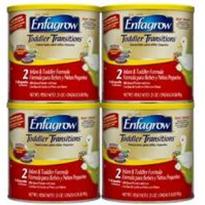 Enfagrow Toddler Transitions, 21 Oz Powder for 9-18 months (Pack of 4)