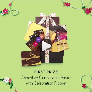 Sweepstakes for a chance to win prizes @Godiva