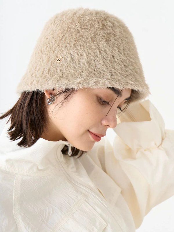 Faux Fur Bucket Hat – SNIDEL