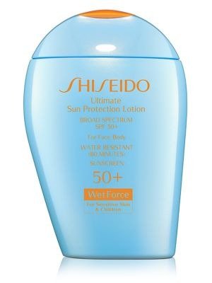 - Ultimate Sun Protection Lotion WetForce for Sensitive Skin & Children Broad Spectrum SPF 50+