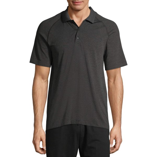 Men's and Big Men's Active Polo Shirt, up to 5XL