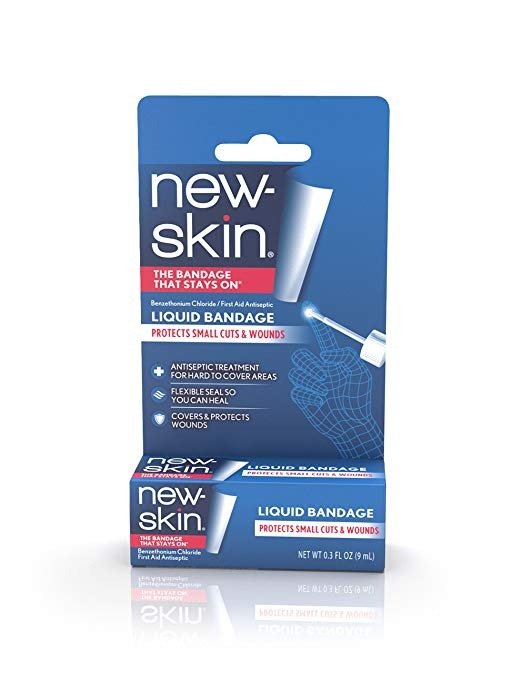 Liquid Bandage 0.3 FL OZ, Liquid Bandage for Hard-to-Cover Cuts, Scrapes, Wounds, Calluses, and Dry, Cracked Skin
