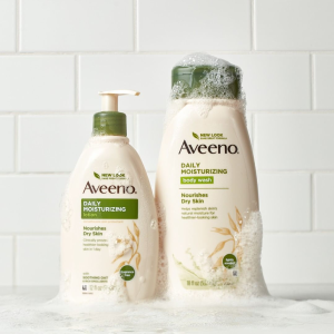 史低价：Aveeno 天然燕麦精华护理闪购 收身体润肤乳、洗护产品