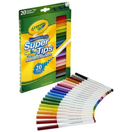 Super Tips Markers Washable Markers Assorted Colors