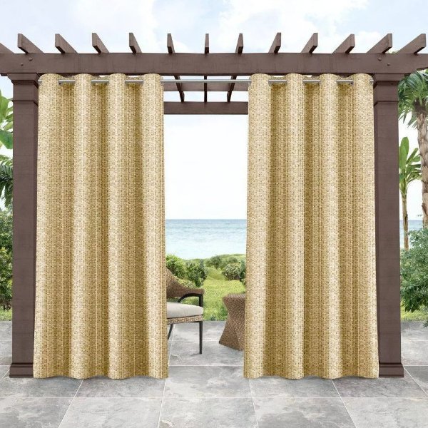 Set of 2 Indoor/Outdoor Curtain Panels - Tommy Bahama