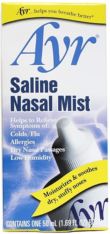 盐水鼻腔喷雾 1.69 oz 缓解过敏充血