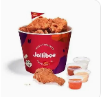 Jollibee 炸鸡桶 辣味 8块套餐