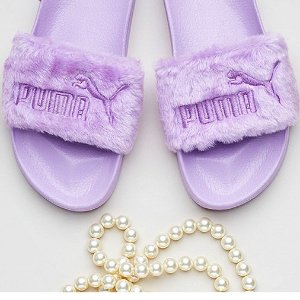 上新：PUMA超新时尚绒毛鞋$90售 超新珍珠紫真美