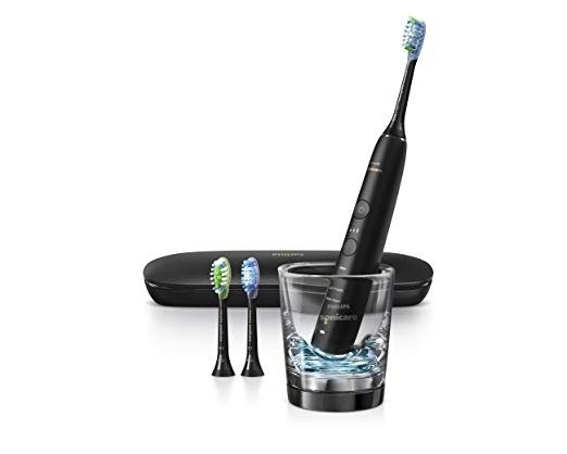 DiamondClean Smart Electric, Rechargeable toothbrush for Complete Oral Care – 9300 Series, Black, HX9903/11