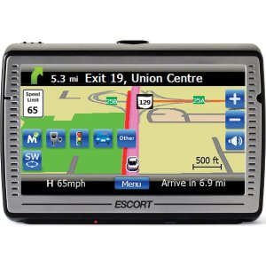 Escort Passport iQ 5" Widescreen Portable GPS Navigator w/ Radar/Laser Detector