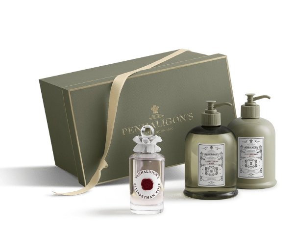 shop royal elisabethan rose gift set | penhaligon's | british perfumers established 1870 | gifting | gift-set-bundles-us