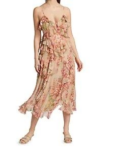 Candescent Floral Slip Dress
