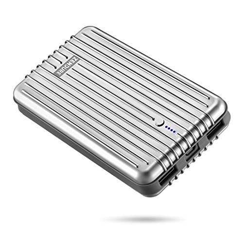A5 Portable Phone Charger 16750mAh – Ultra-Durable Power Bank, Pass-Through Charging External Battery Pack for iPhone, iPad, Samsung Galaxy and More, PC Advisor Winner 2014-2018 – Silver