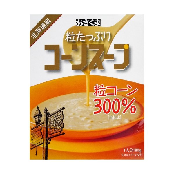 ASAKUMA Corn Soup Tsubu Tappuri 180g