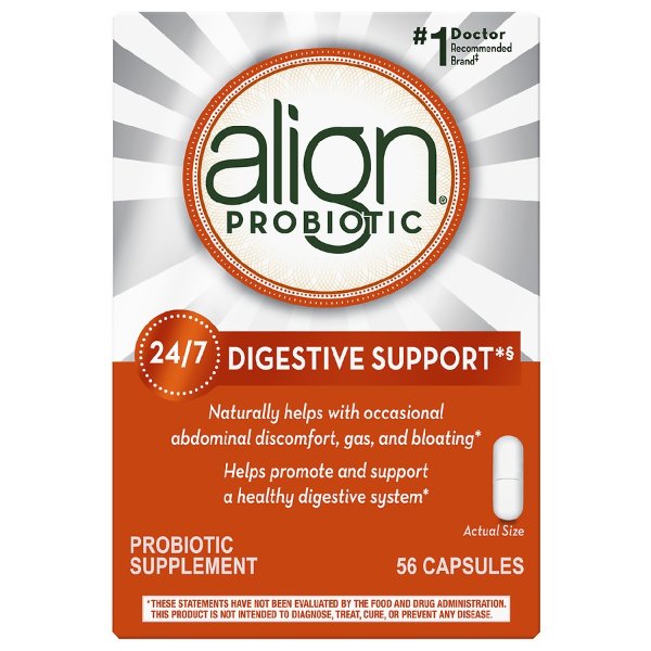 Align Digestive Care Probiotic Supplement Capsules