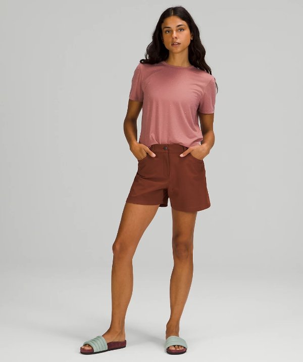 City Sleek 5 Pocket High-Rise Short 4" | Women's Shorts | lululemon