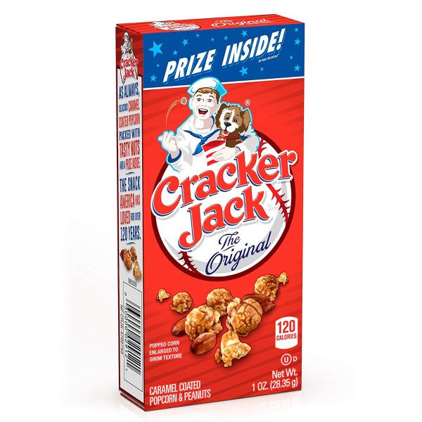 Cracker Jack 经典焦糖爆米花1盎司 25盒