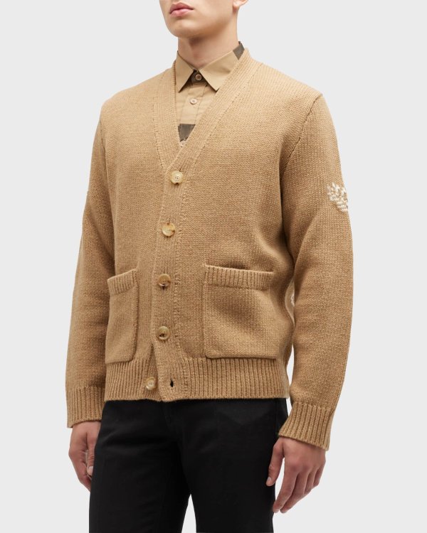 Men's Anwell EKD Intarsia Cardigan Sweater