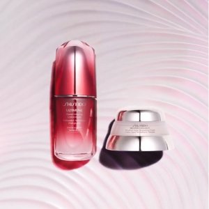 Shiseido 超嗨折扣来袭 收红色蜜露、百优系列、防晒蓝胖子