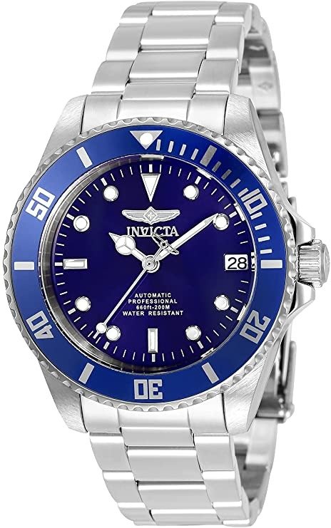 Automatic Pro Diver Stainless Steel Watch