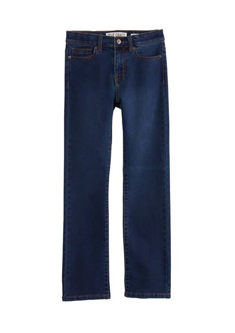 Boys 8-20 Straight Fit Knit Jeans