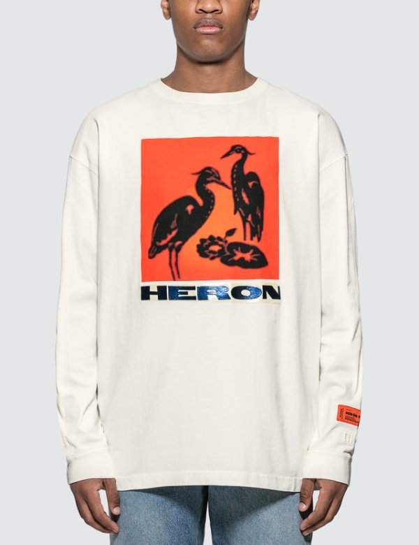 Herons Tape Long Sleeve T-Shirt