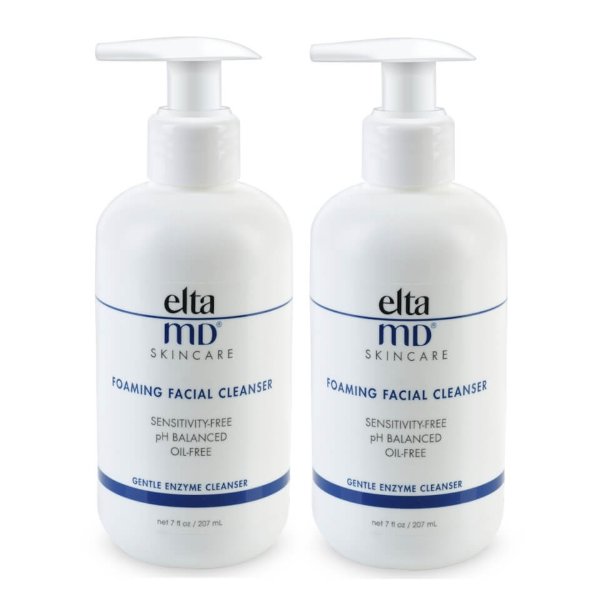Elta MD Foaming Facial Cleanser Duo (Worth $55)
