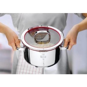 WMF Function 4 High Casserole with Lid, 6-Quart