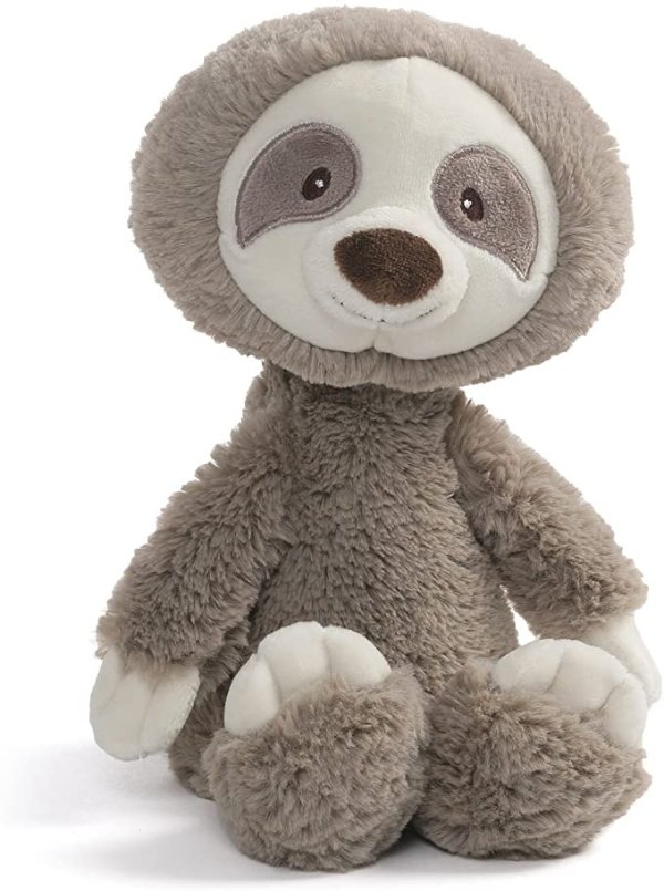 Baby Toothpick Sloth Plush Stuffed Animal 12", Taupe