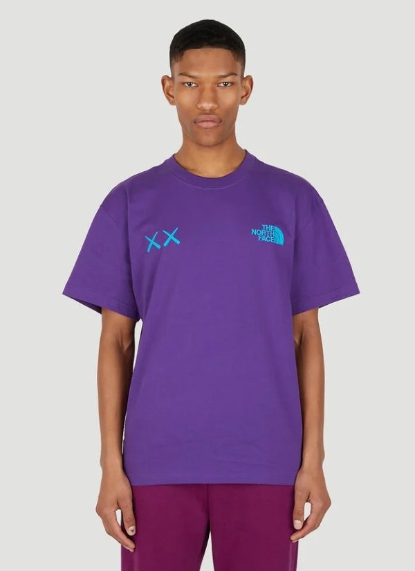 x KAWS T恤