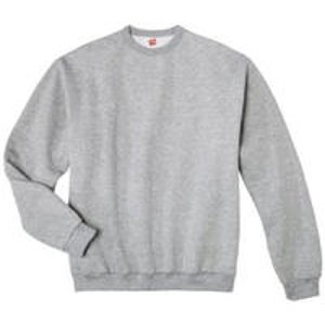 Hanes Premium Men's Fleece Crew-Neck Sweatshirt in Various Colors