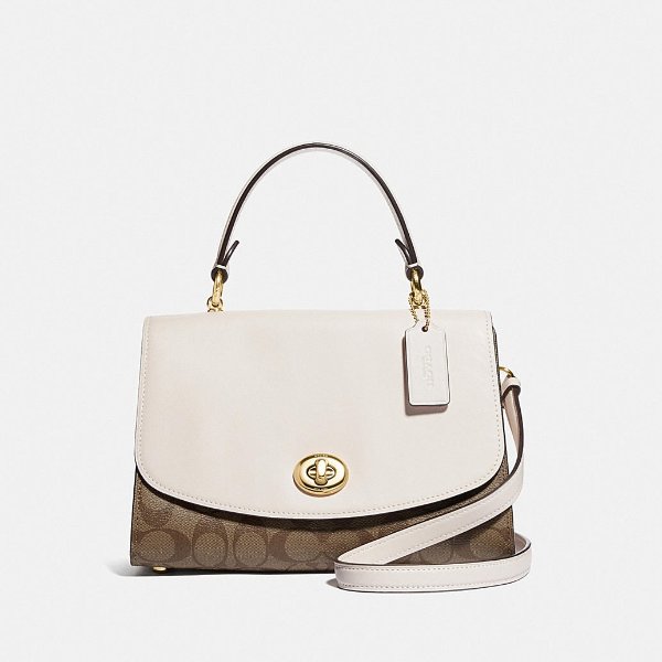 Tilly Top Handle Satchel With Signature Canvas