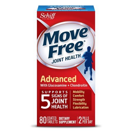 Move Free Advanced, 80 tablets - Joint Health Supplement with Glucosamine and Chondroitin - Walmart.com