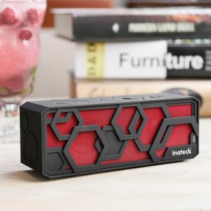 Inateck Portable Hi-Fi Wireless Bluetooth 4.0 Speaker with 15 Hour Rechargeable Battery
