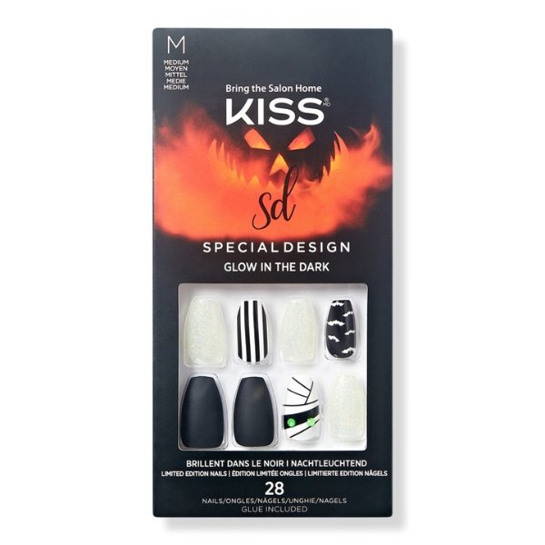 Howling For You Special Design Halloween Fake Nails - Kiss | Ulta Beauty