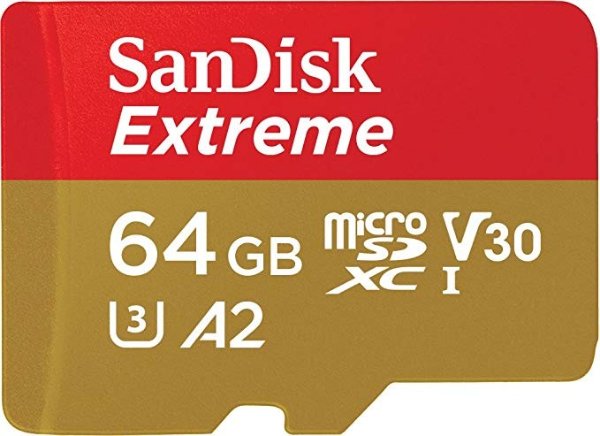 Extreme 64GB micro SDXC 160MB/s U3 A2 存储卡