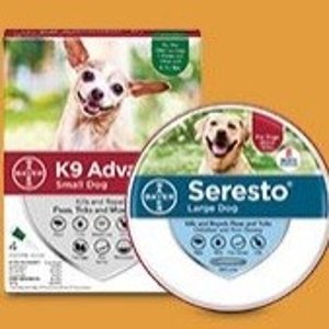 Petco 精选狗狗驱虫药品、用品促销