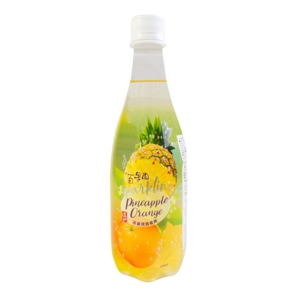 TAOTI Pineapple Orange Juice Drink Carbonated 500ml