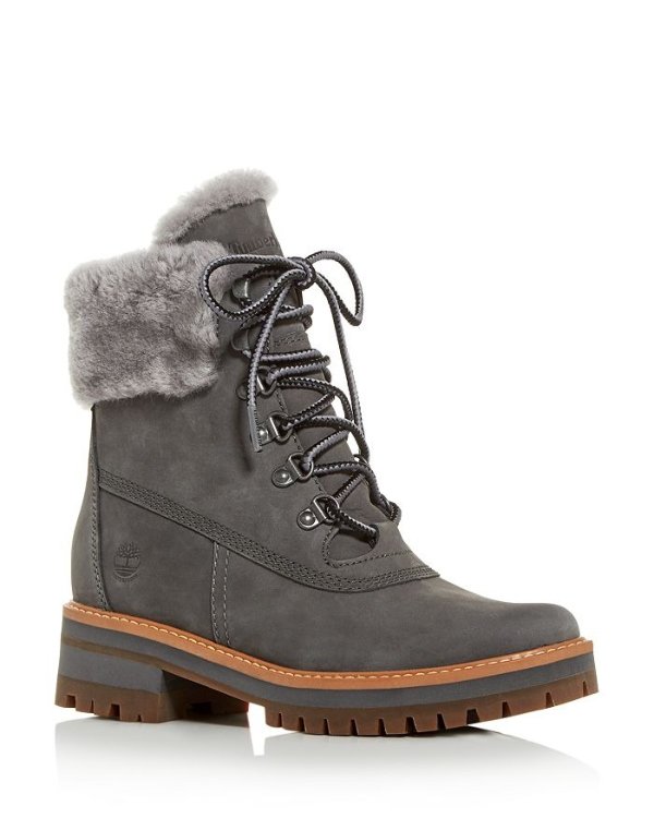 Women's Courmayeur Valley Shearling Waterproof Cold-Weather Boots