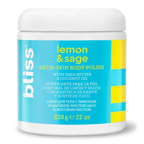 Lemon & Sage Satin-Skin Body Polish