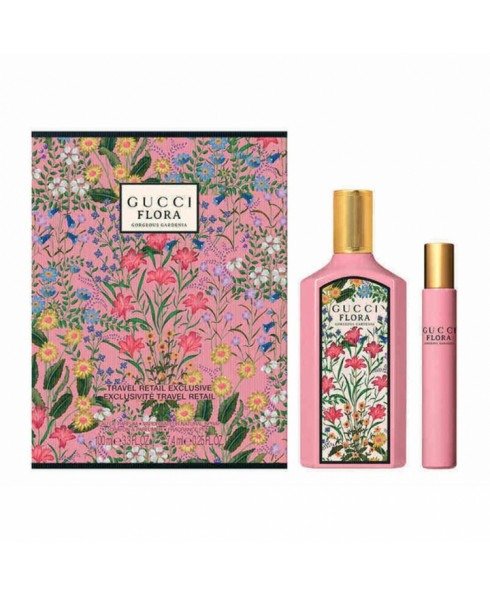 - Flora Gorgeous Gardenia Eau de Parfum Gift Set EDP (100ml) + EDP (10ml)