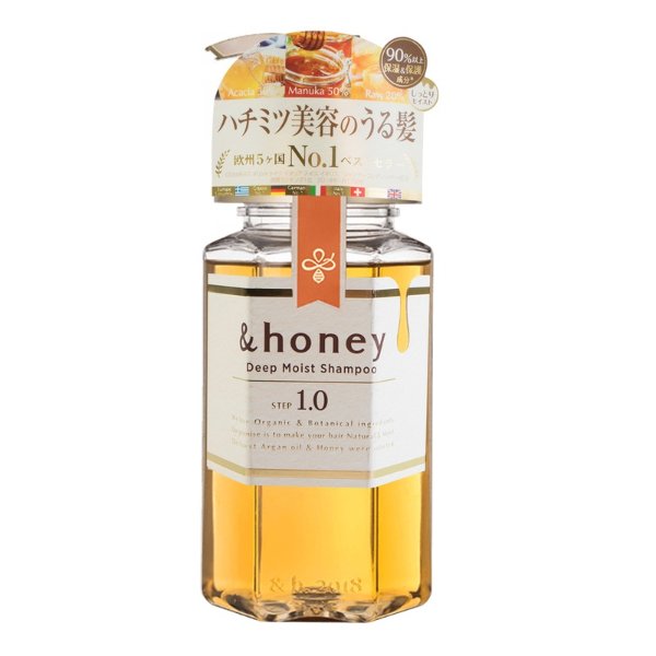 日本VICREA &HONEY 蜂蜜保湿无硅油洗发水 440ml COSME大赏第一位 | 亚米
