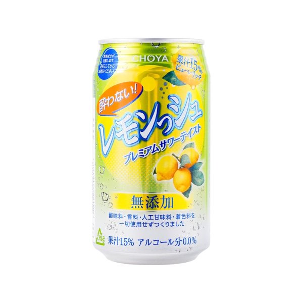 CHOYA 日式柠檬汽水 350ml